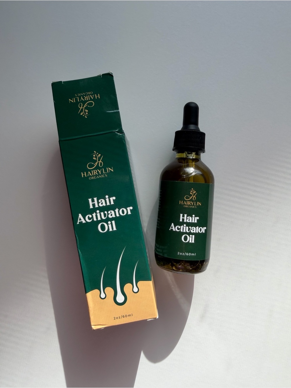 Hairylin Organics Hair Activator Oil – Rosemary, Castor Oil, Pumpkin Seed & Vita